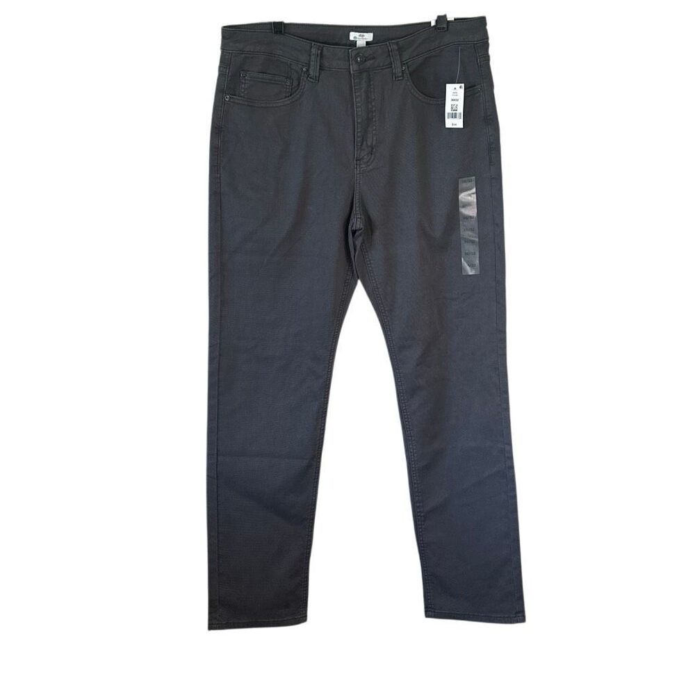 Dip Grey Relaxed Fit stretch Denim Mens Jeans 36